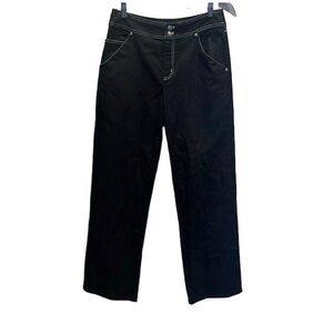 Chico’s Women’s Jeans Size 0 (Size 4) Black Chico’s Denim Contrast Stitching